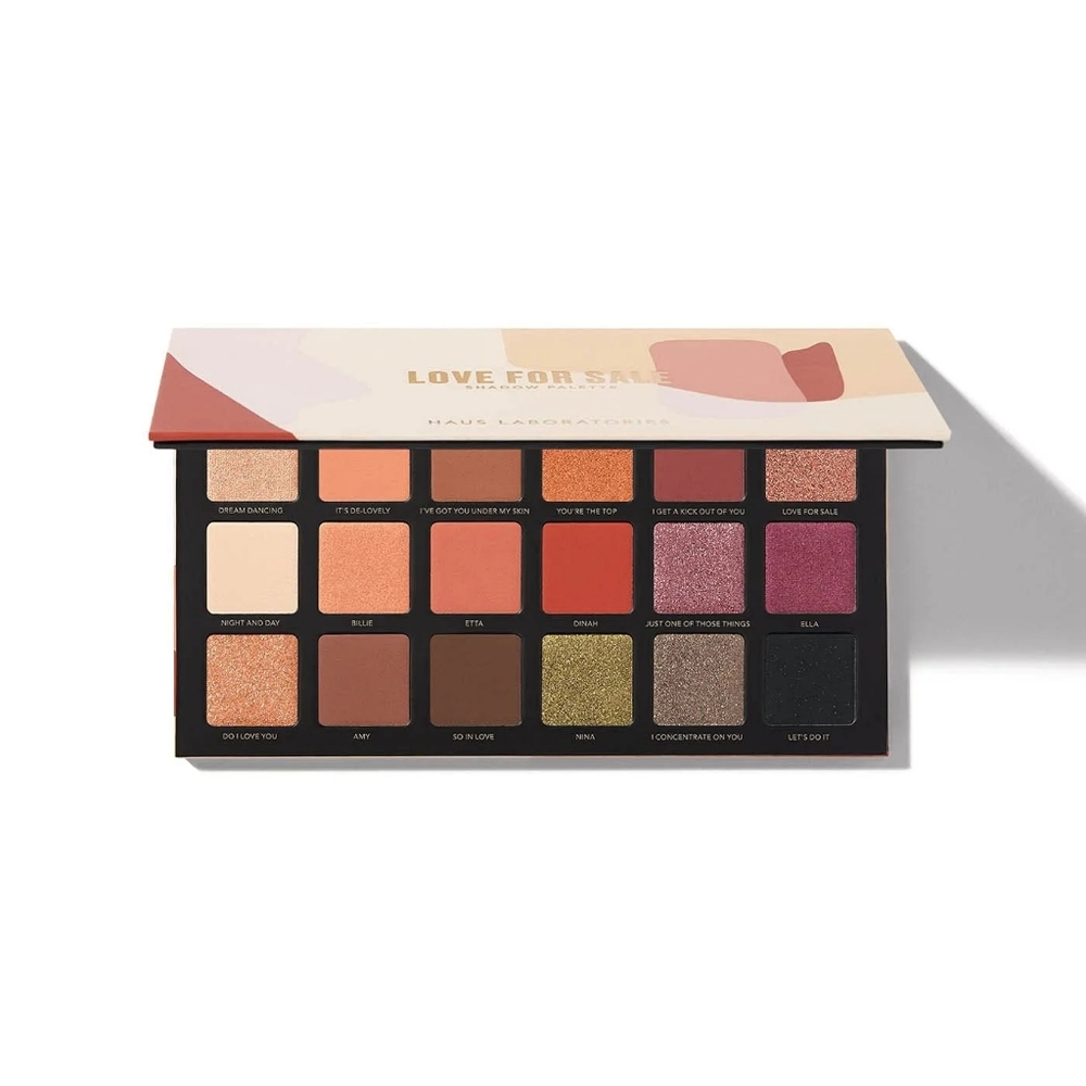 Haus Laboratories Love For Sale Eyeshadow Palette – Warm Neutrals & Metallics –